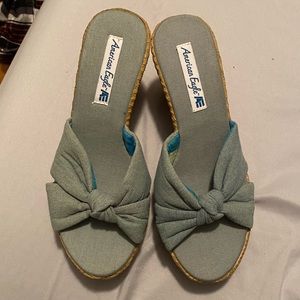 American Eagle Denim Wedge